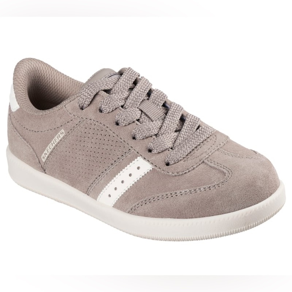 NWT Skechers Zinger 2.0 Chroma Crew Suede Women’s Sneakers Tan / Gray Size 6.5 - Picture 2 of 15